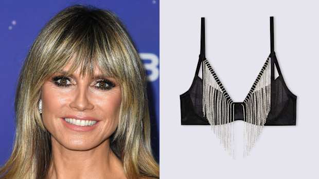 Heidi Klum and Intimissimi bra